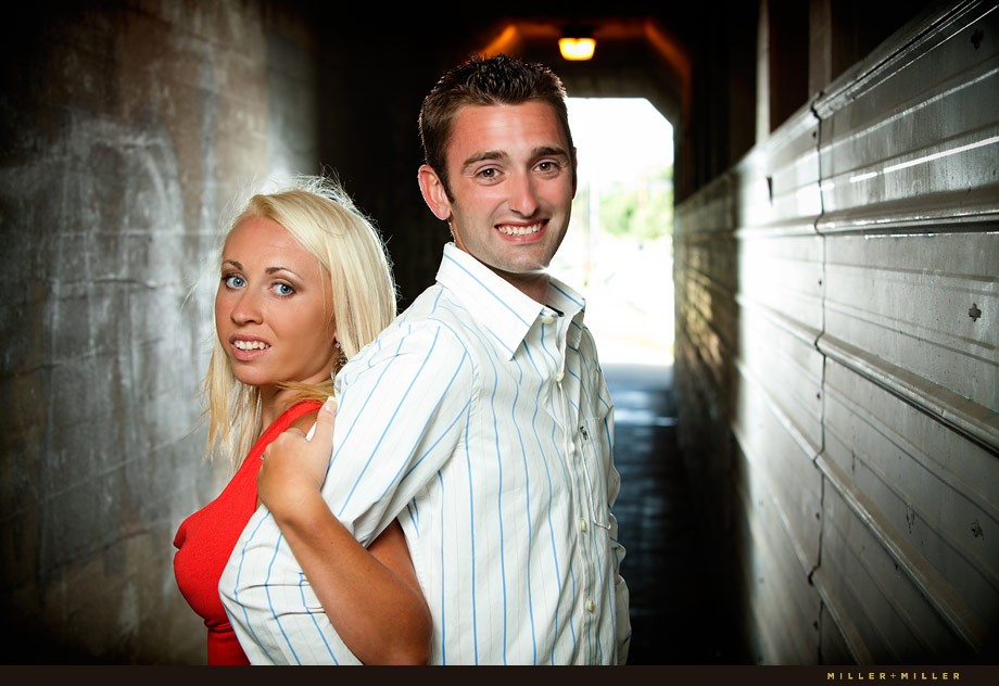Naperville IL River Walk Engagement Photography