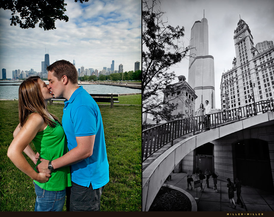 Chicago North Ave Beach Engagement Photography