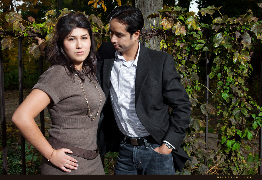 trendy fall romance elmhurst photographer