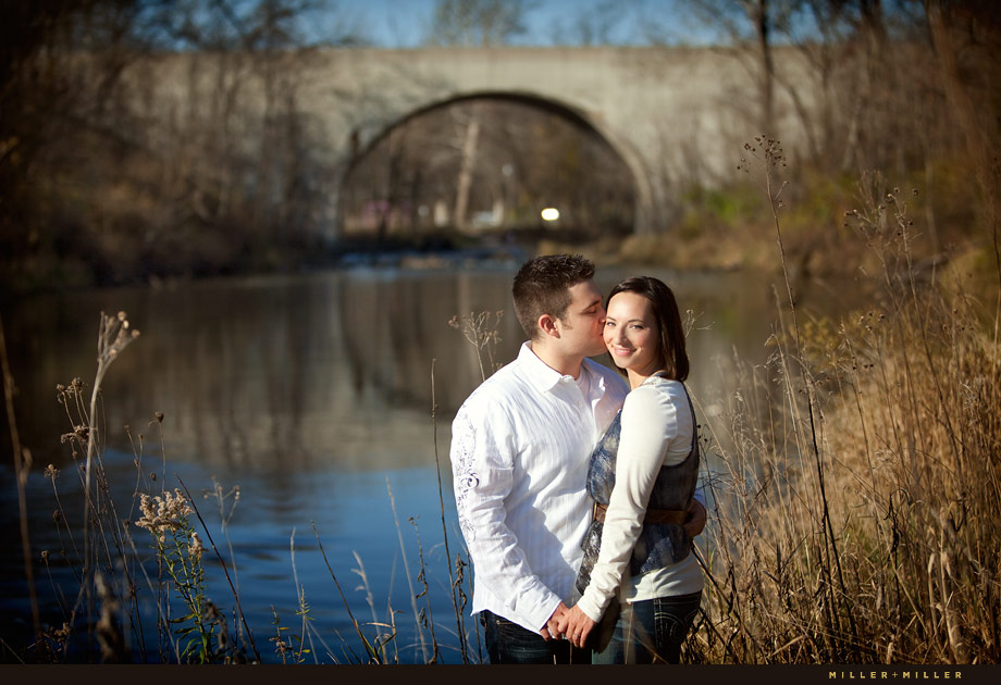 bridge naperville engagement photographer