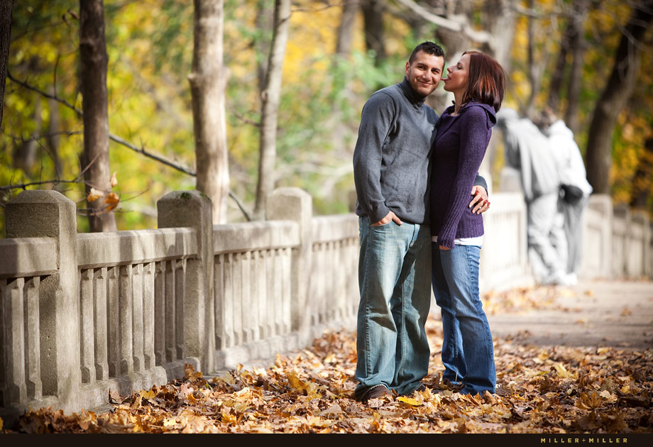 funny engagement photo