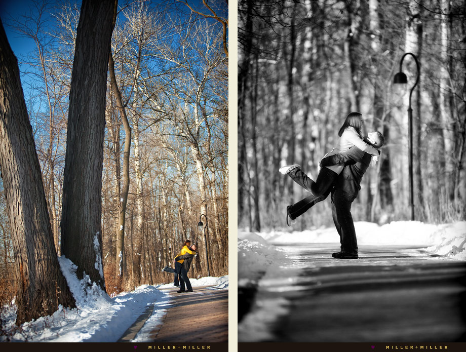 riverwalk naperville engagement photographer