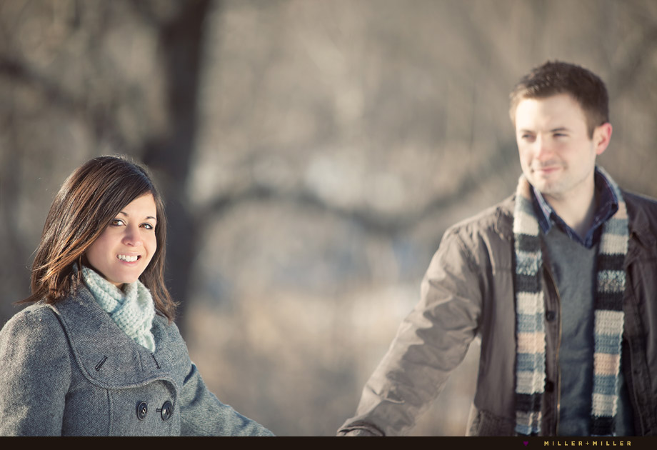 downers sugar grove engagement photography winter