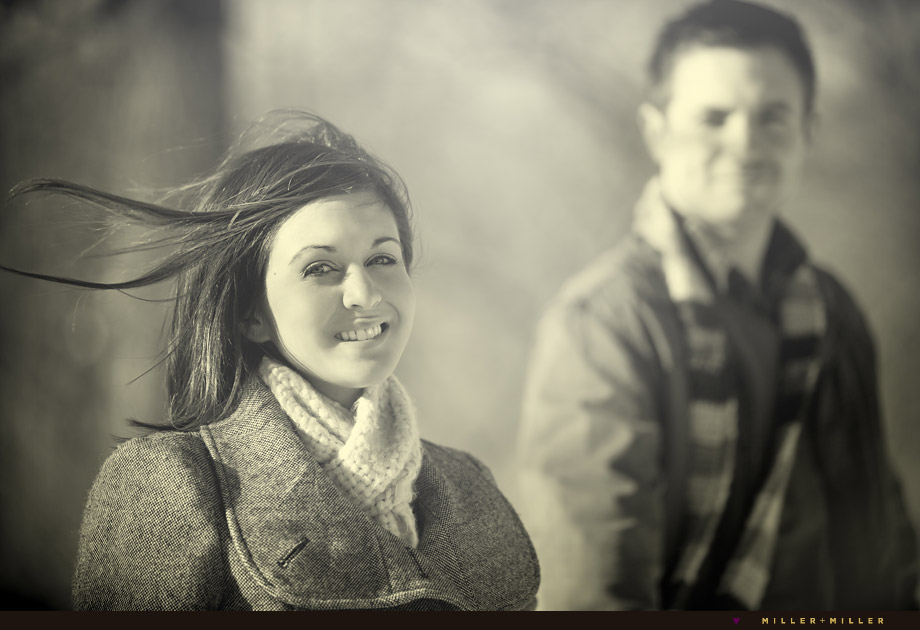elburn engagement photographer black and white images