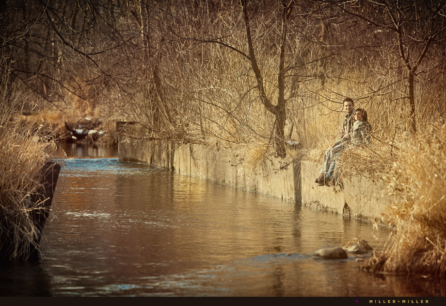 fall chicago engagement photographer hampshire