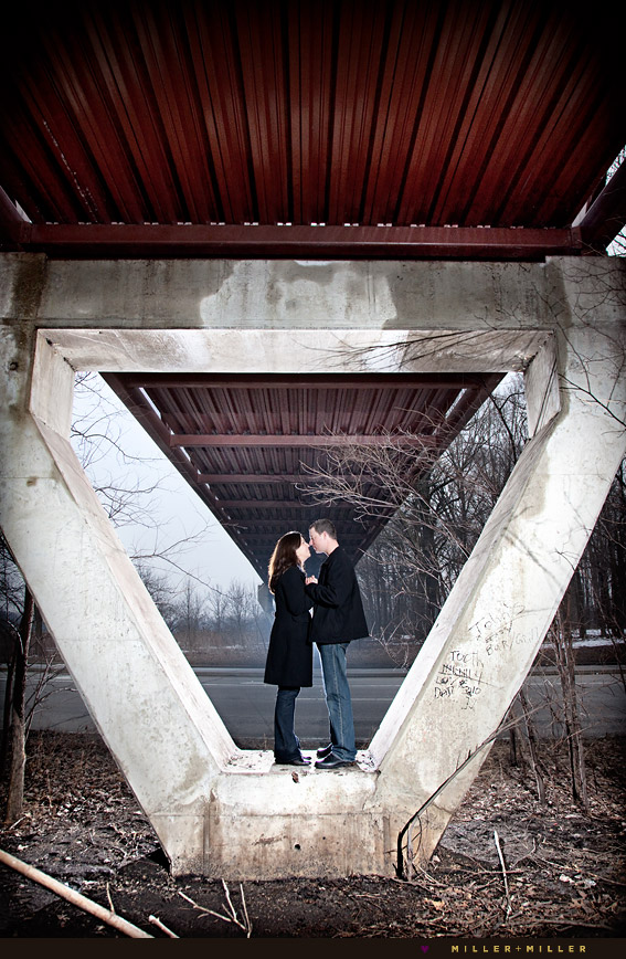 chicago winter urban editorial engagement photographer