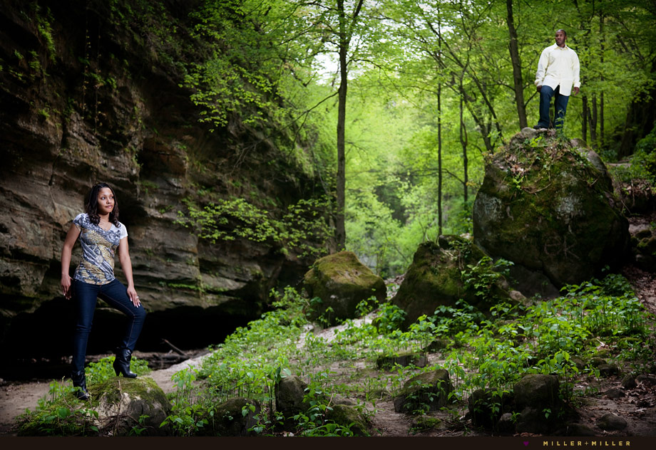 starved rock engagement session photographer starved rock engagement session photographer