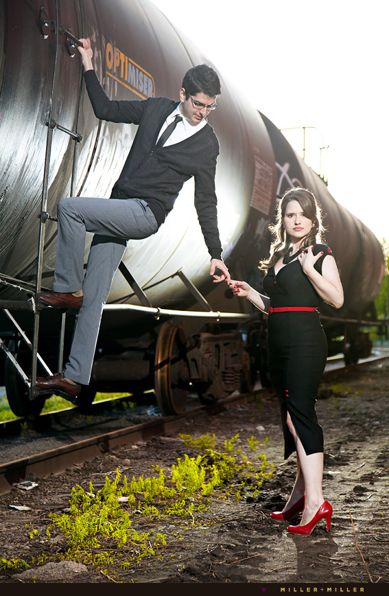 classic era drama chicago retro editorial photographer