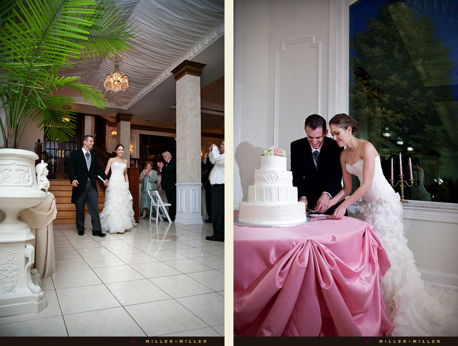 lavish ballroom joliet wedding cake photos pink
