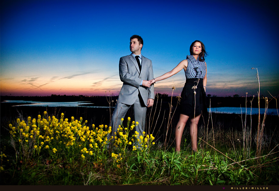 naperville night sky colorful engagement naperville night sky colorful engagement