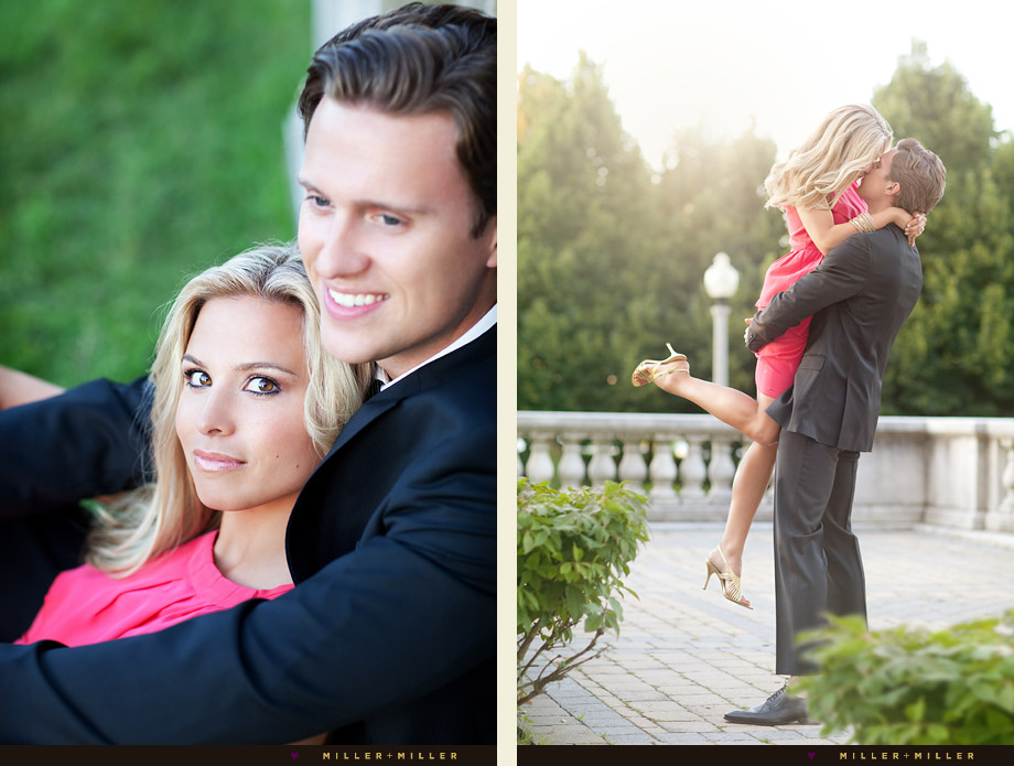editorial style chicago engagement