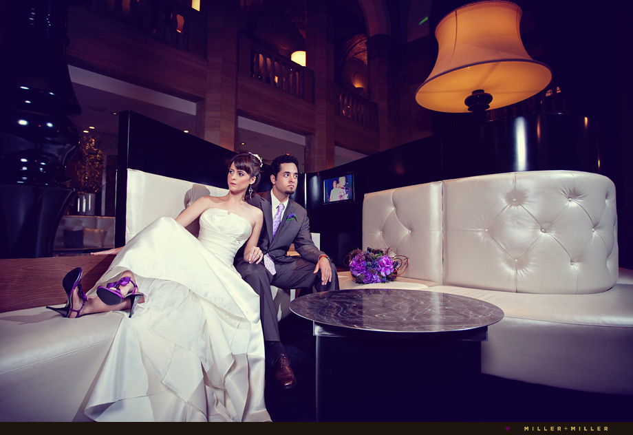 high-fashion Chicago W hotel wedding photography high-fashion Chicago W hotel wedding photography
