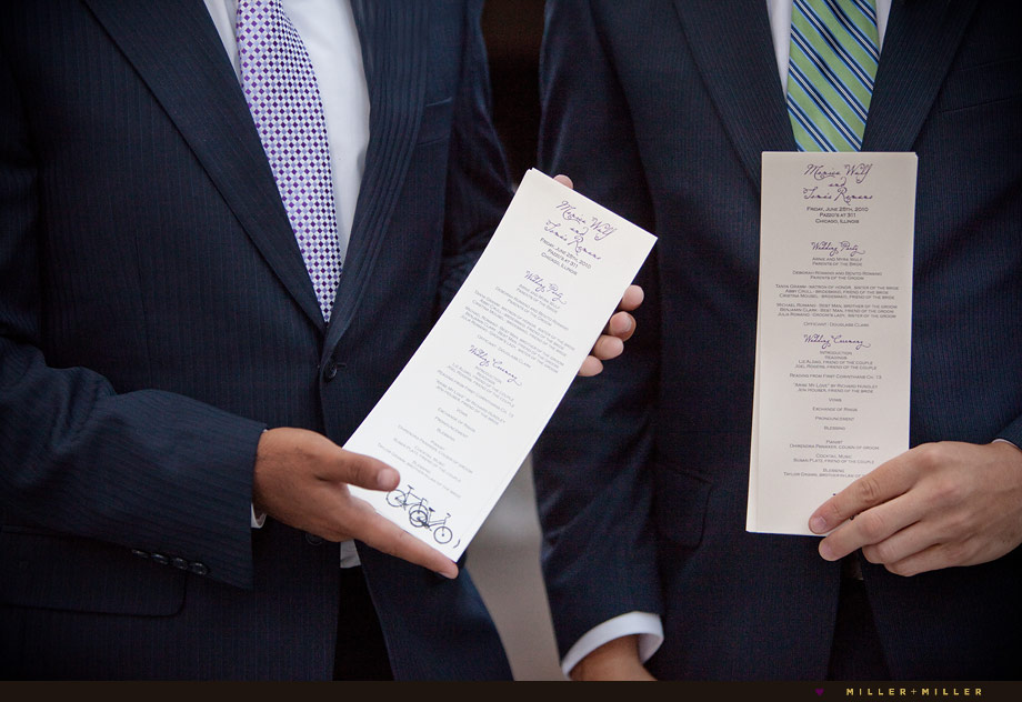 wedding ushers programs wedding ushers programs
