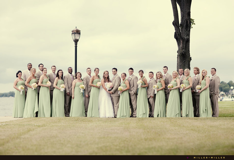 wisconsin lake wedding bridal party wisconsin lake wedding bridal party
