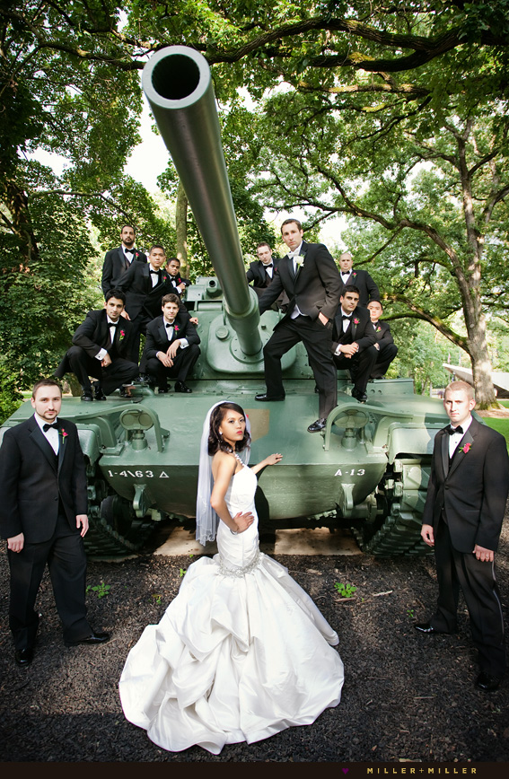 high-fashion wedding chicago modern