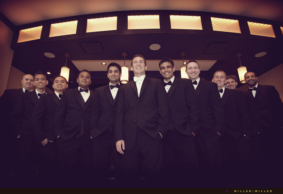 modern wedding groomsmen pictures