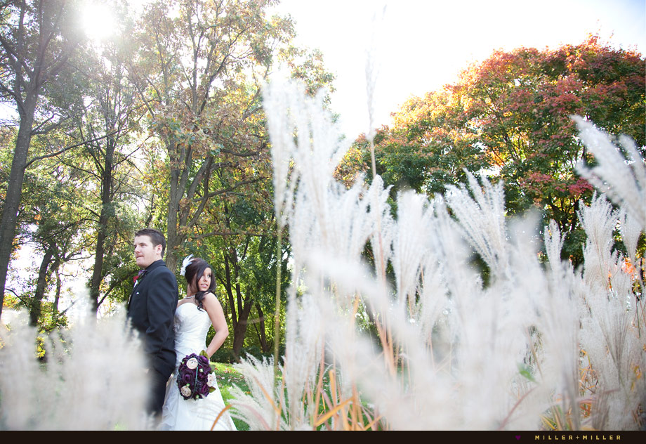 beautiful fall wedding in illinois photography