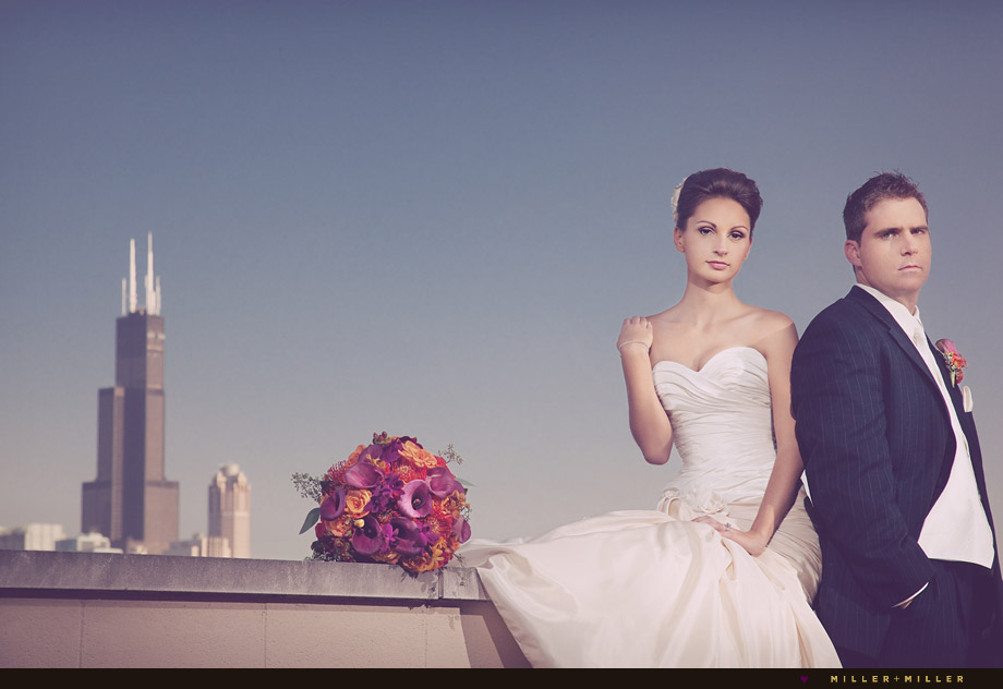 high-fashion wedding photographers chicago
