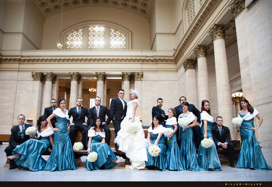 chicago field museum wedding photography