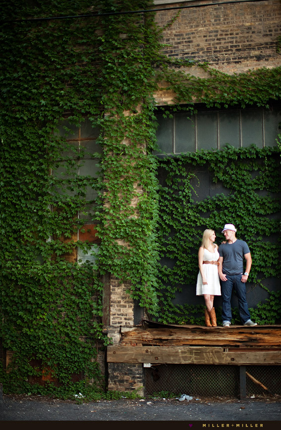 chicago green ivy wall
