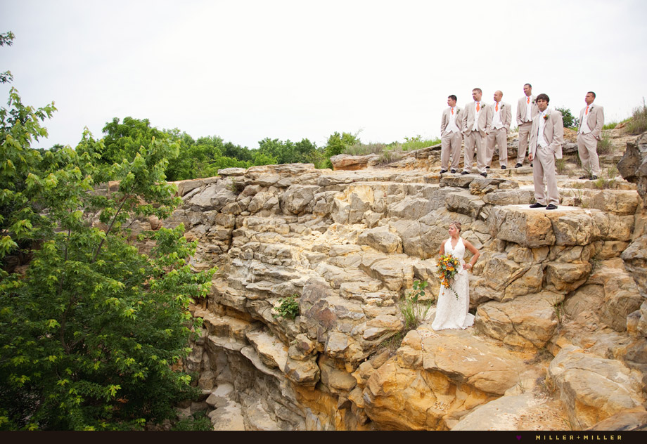 starved rock canyon wedding photography