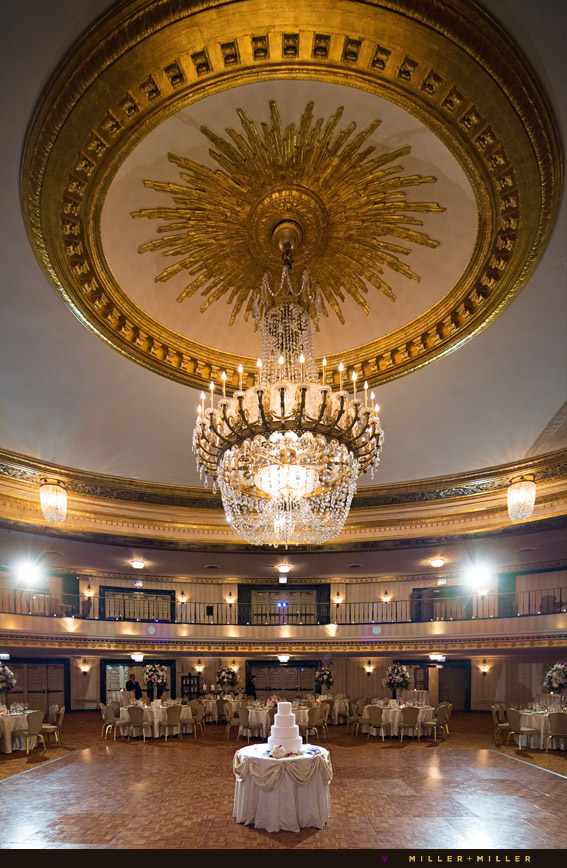 Michigan avenue historic gold ballroom