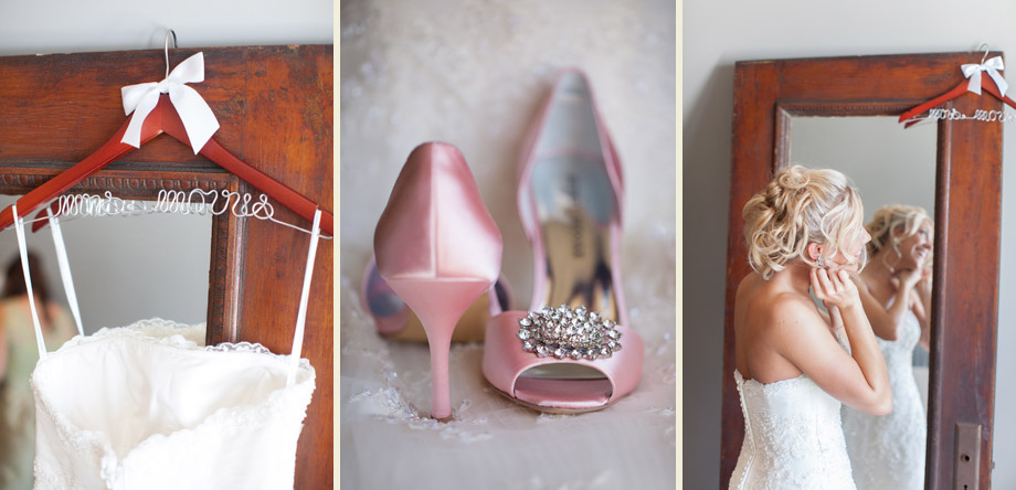 pink bridal heels classic wood antique