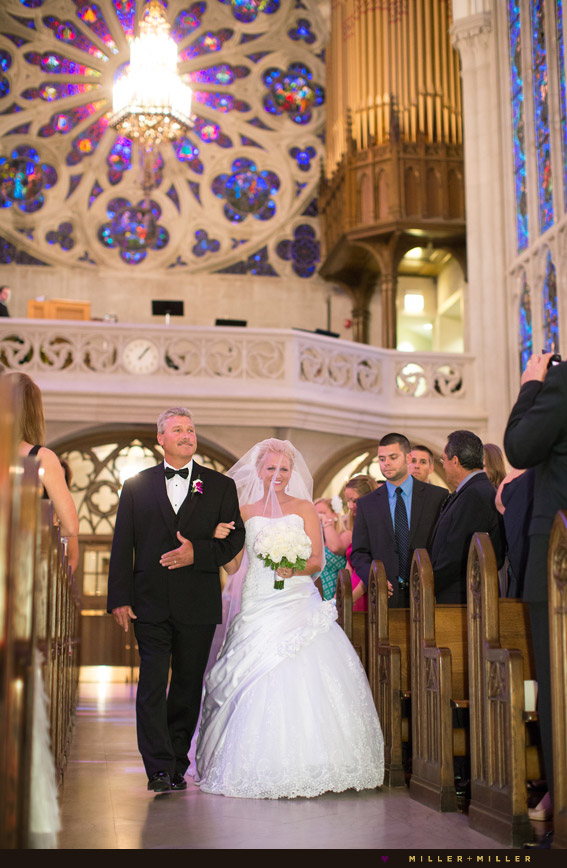 prettiest most beautiful church chicago wedding