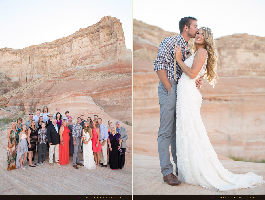 Las Vegas red rock desert wedding