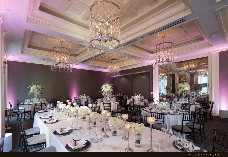 Waldorf Astoria Chicago wedding reception