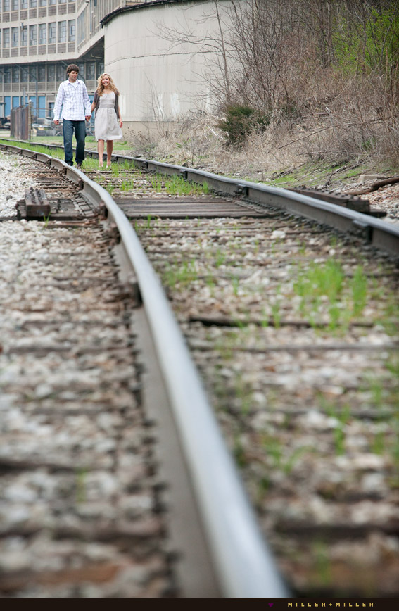 portraits illinois train tracks