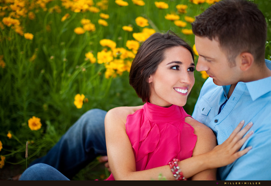 colorful engagement photographs chicago