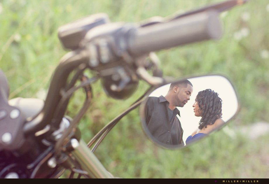 motorcycle mirror engaged love pictures