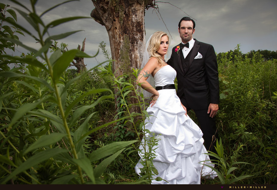 starved rock canyon wedding pictures