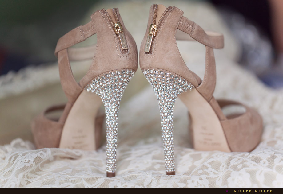 jimmy choo tan crystal heels
