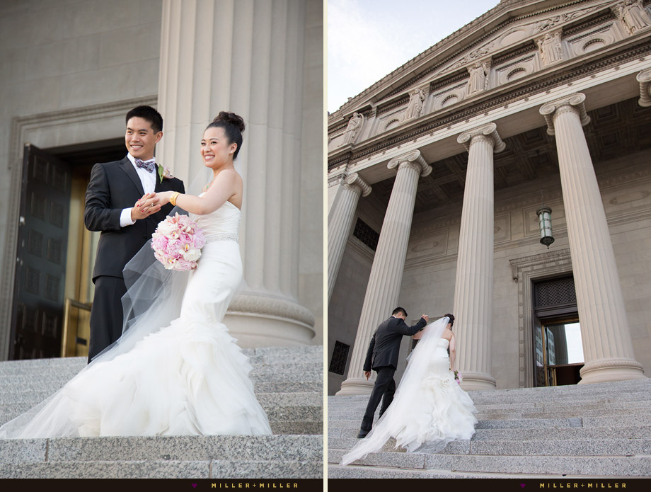 museum of science industry wedding photography