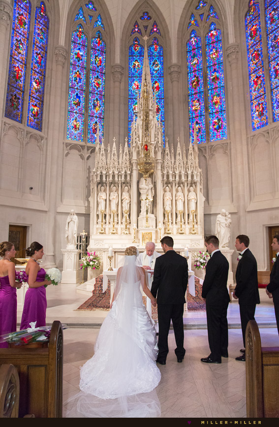 gold coast ceremony french gothic revival chapel