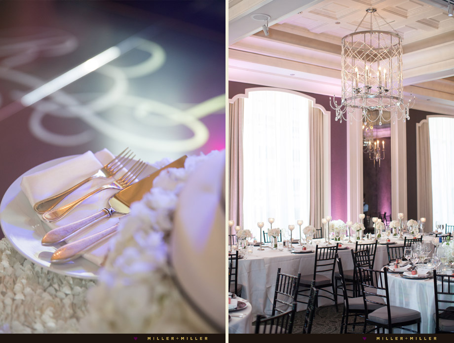 luxury hotel chandeliers Chicago wedding
