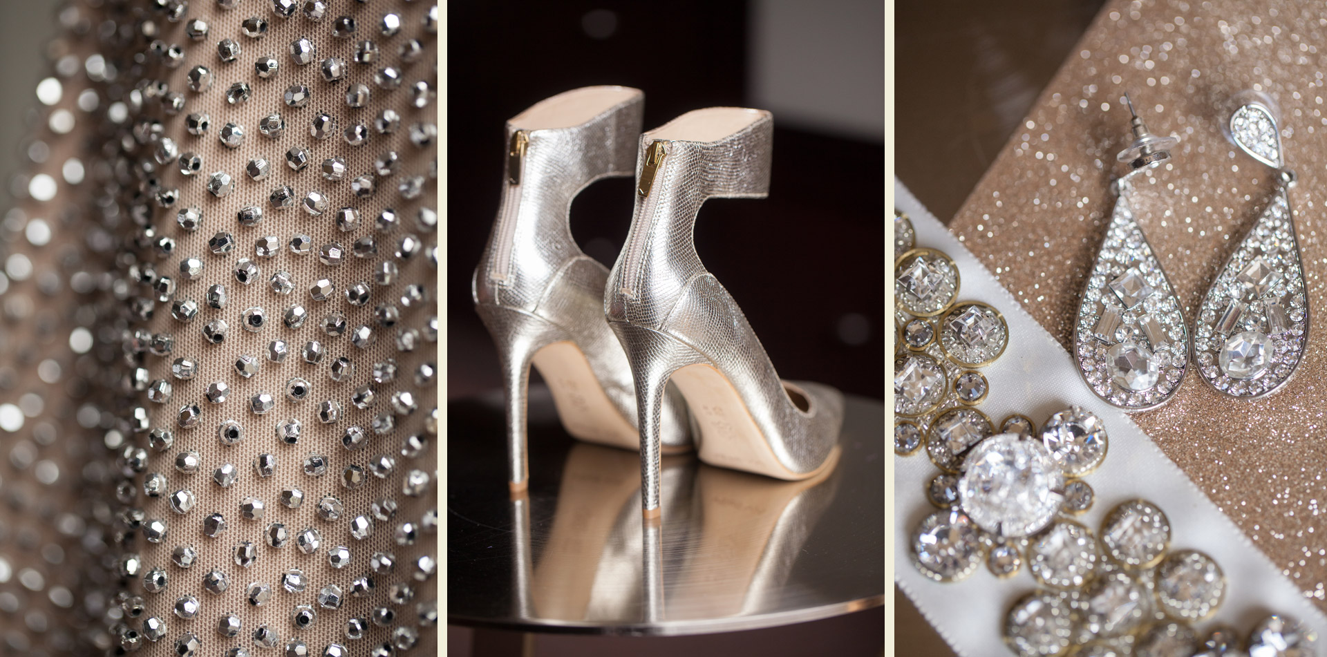 gold glitzy metallic modern wedding trend