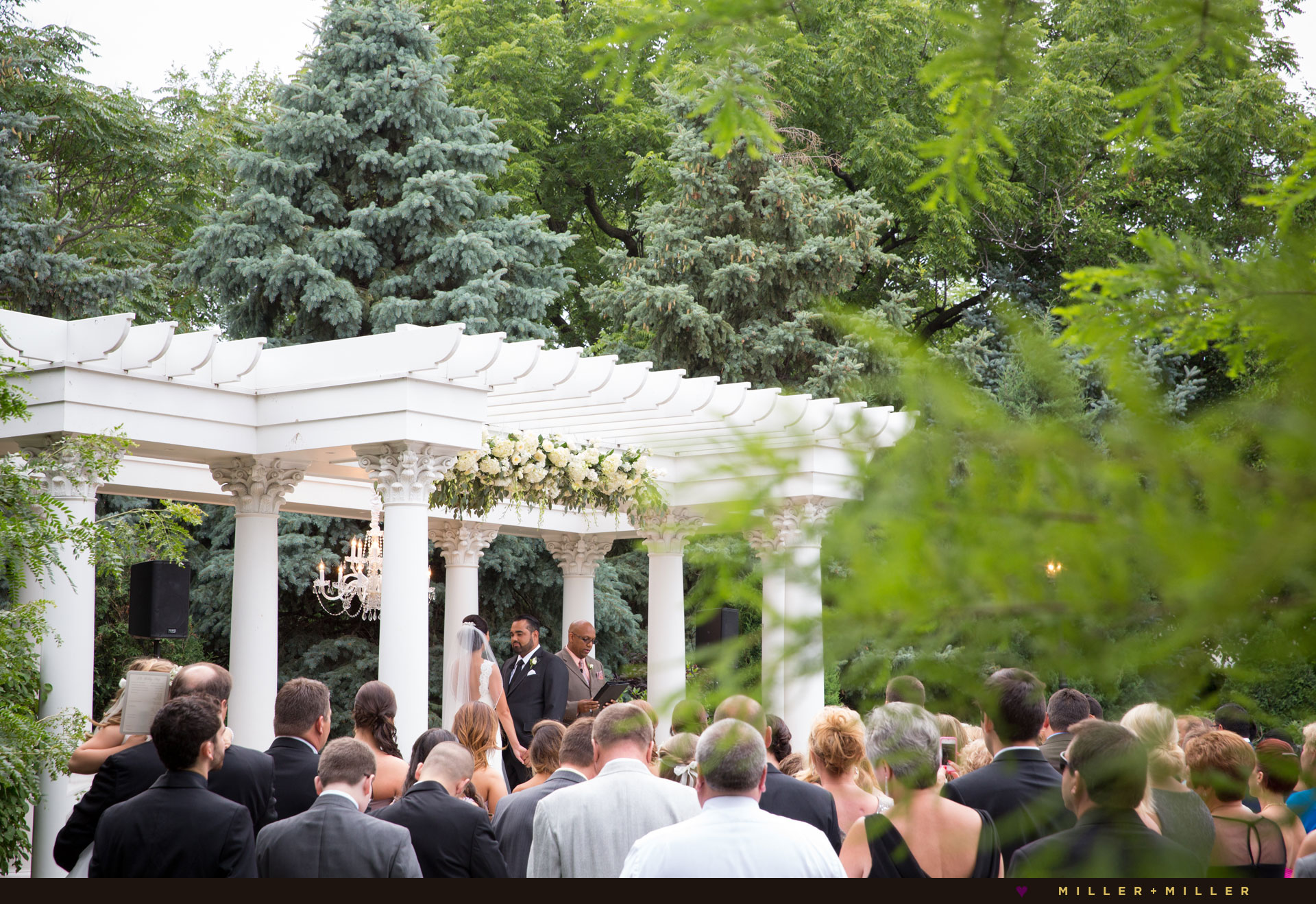 luxury garden wedding Chicago photographer